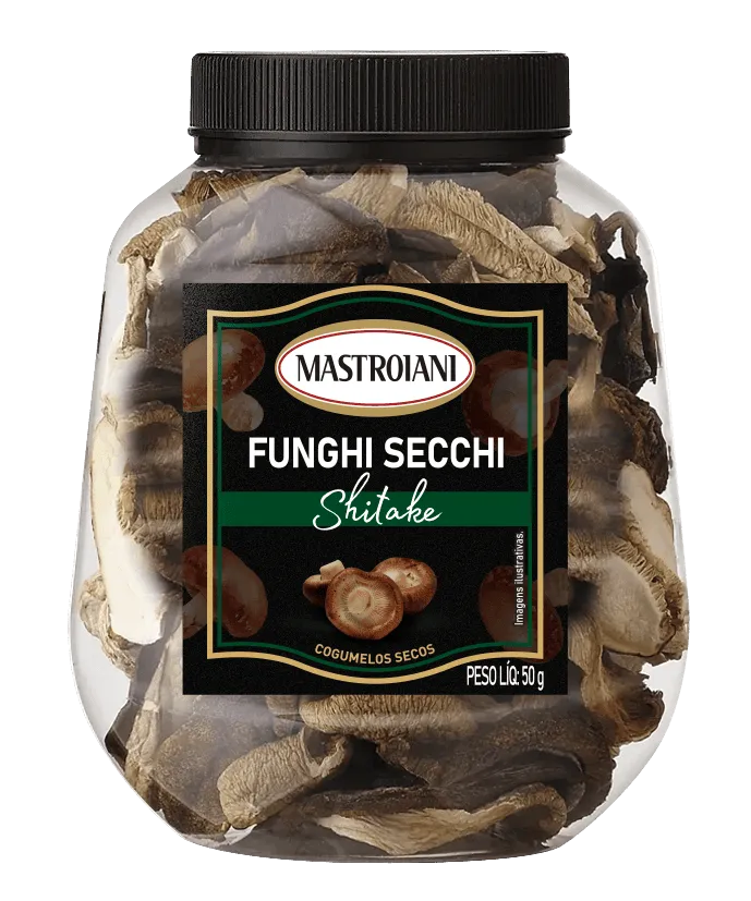 Cogumelo Shitake Seco Mastroiani 50g