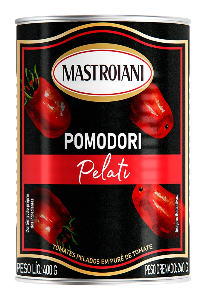 Pomodori Pelati Mastroiani 400g