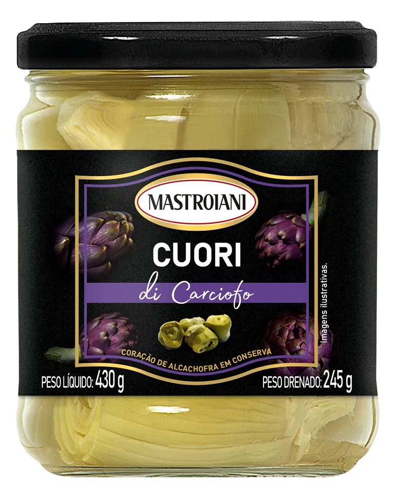 Coração de Alcachofra Mastroiani 245g