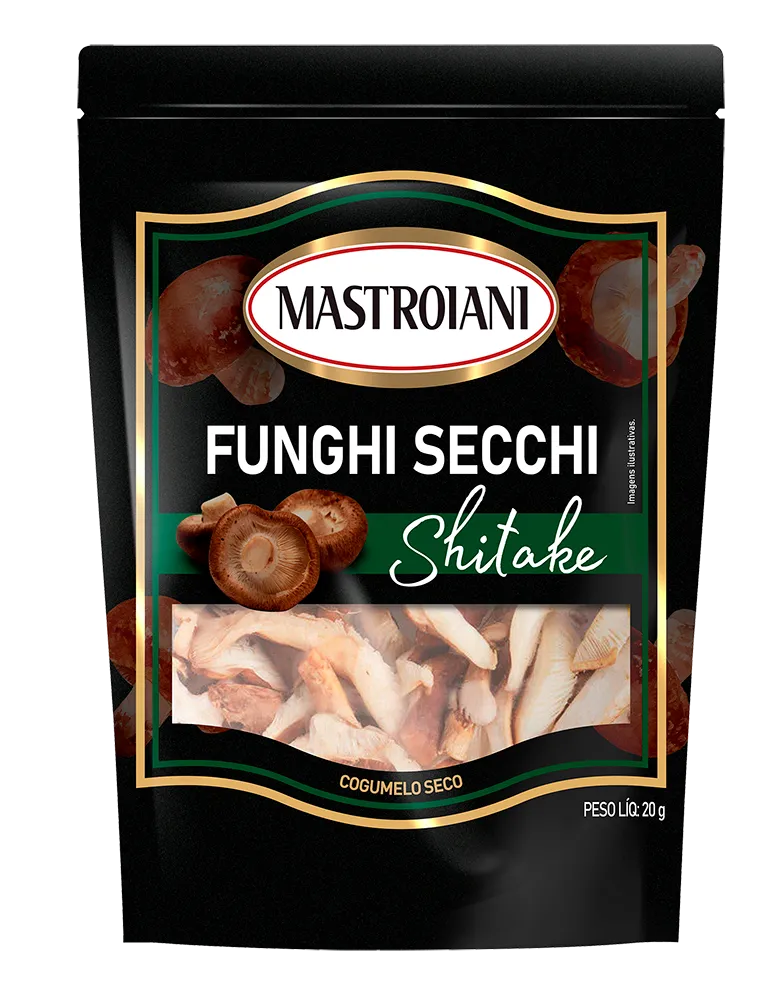 Cogumelo Funghi Shitake Mastroiani 20g