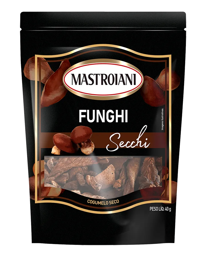 Cogumelo Funghi Secchi Mastroiani 40g