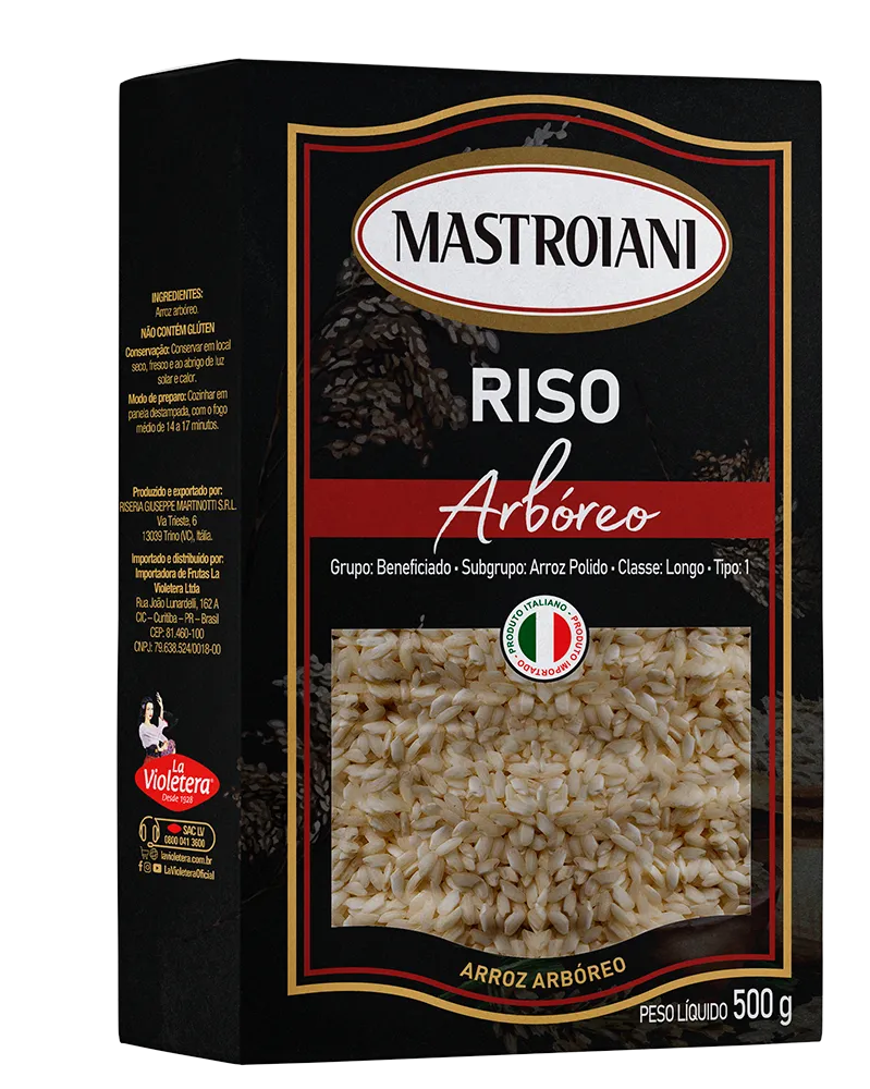 Arroz Arbóreo Mastroiani 500g