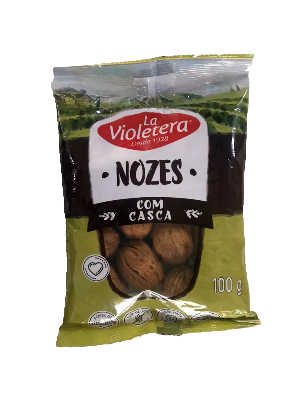 Nozes com Casca La Violetera 100g