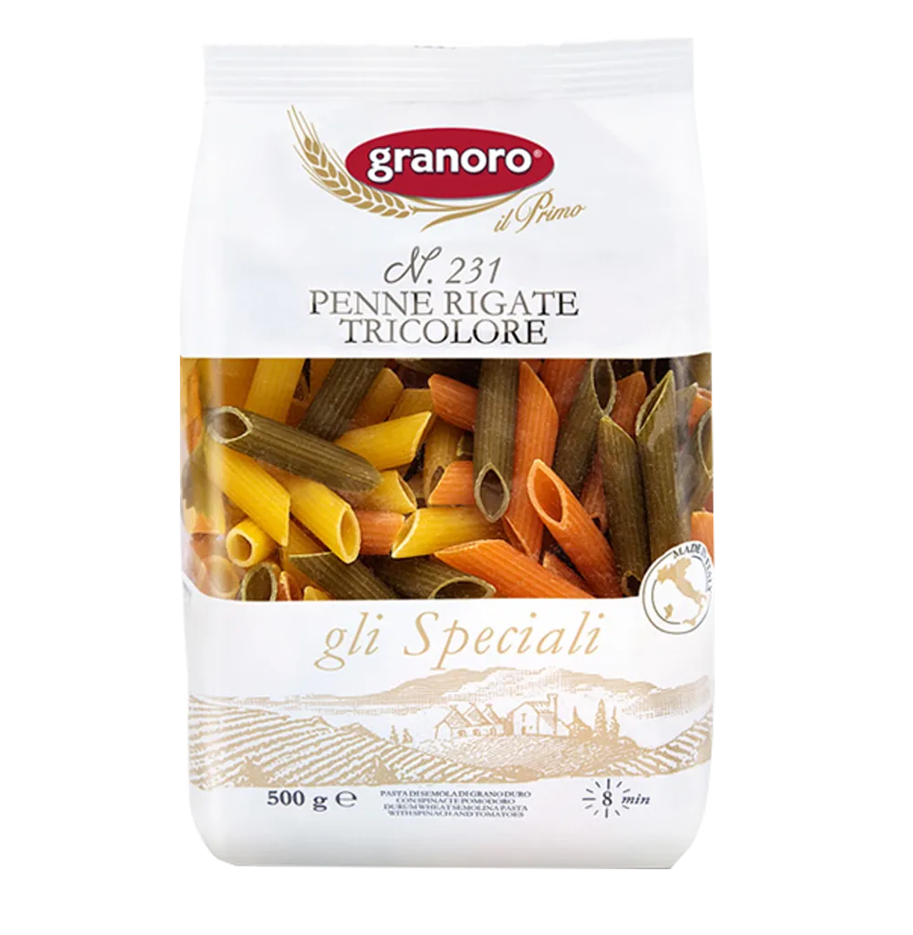 Penne Rigate Tricolore Granoro 500g