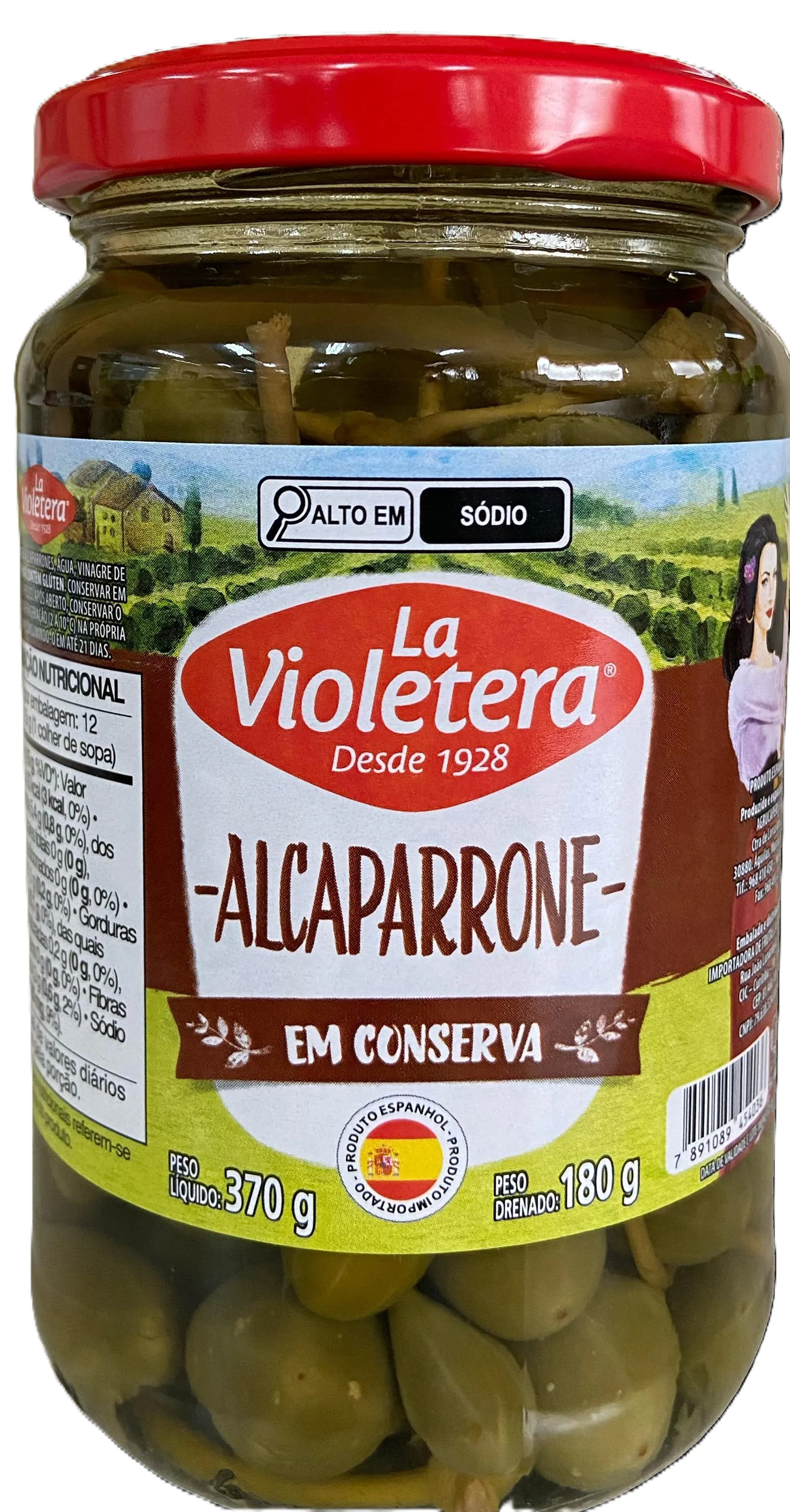 Alcaparrone La Violetera 108g