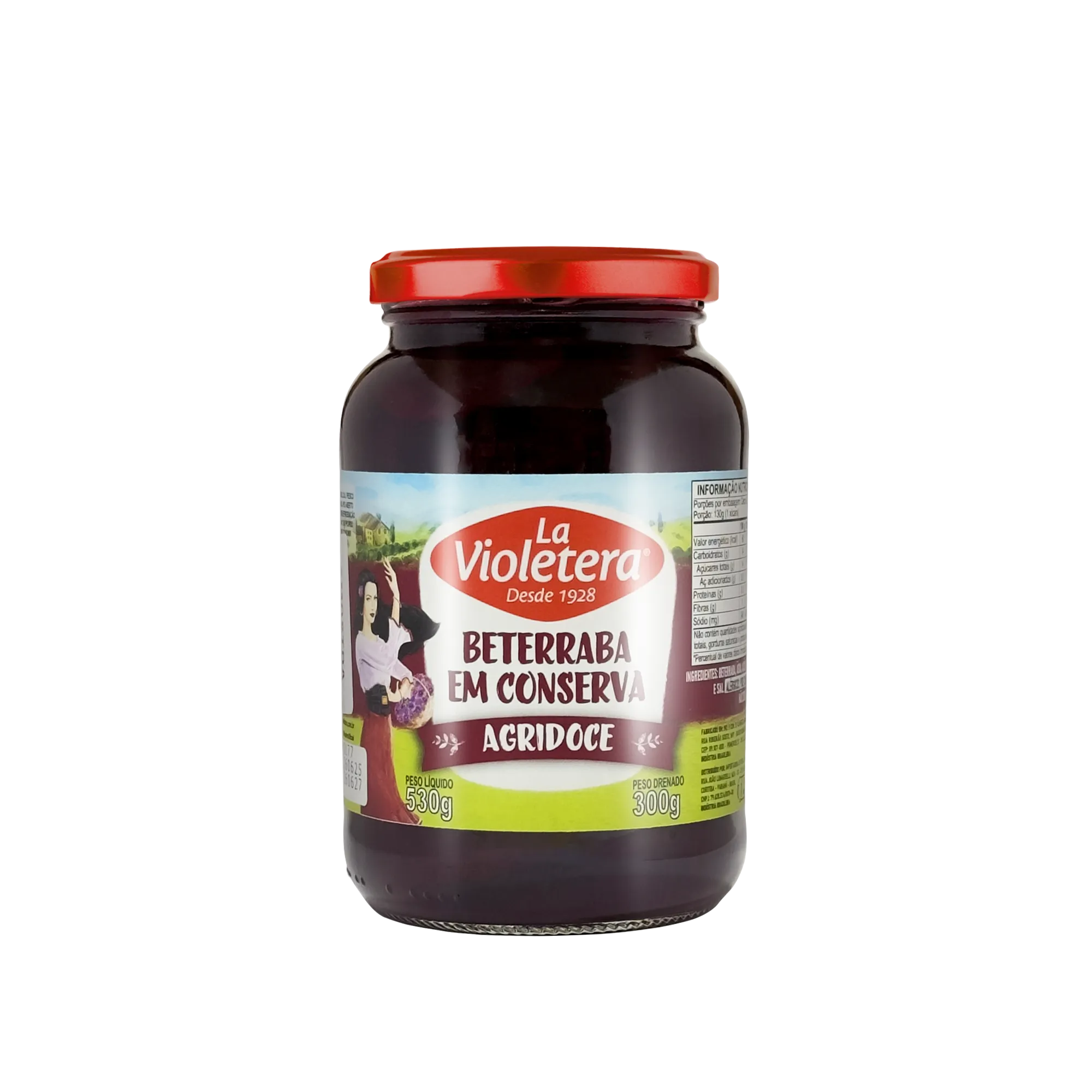 Beterraba Agridoce La Violetera Pote 300G