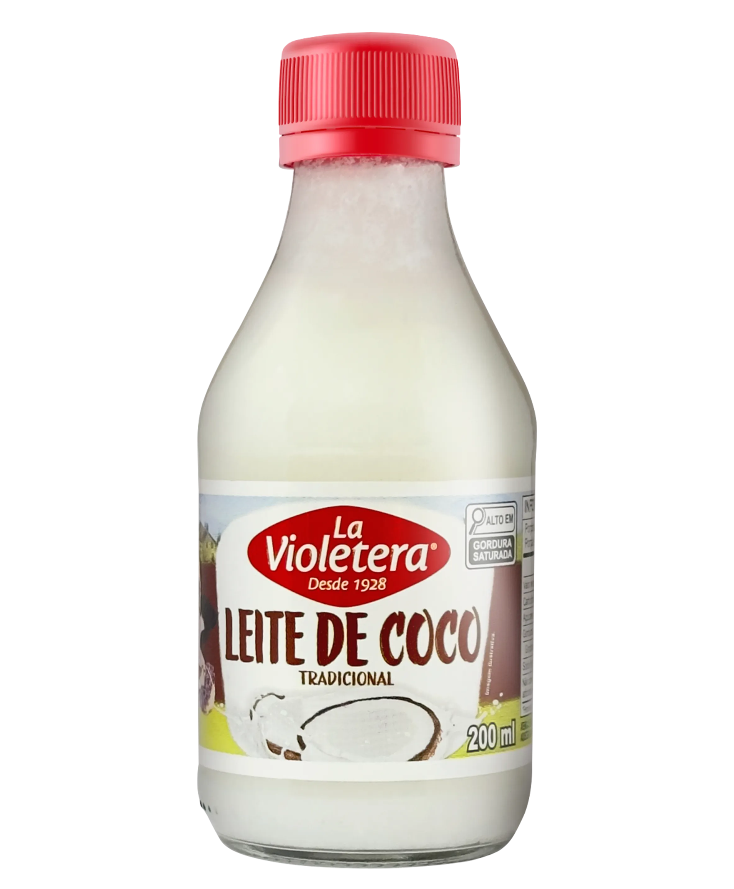 Leite de Coco La Violetera Vidro 200ML