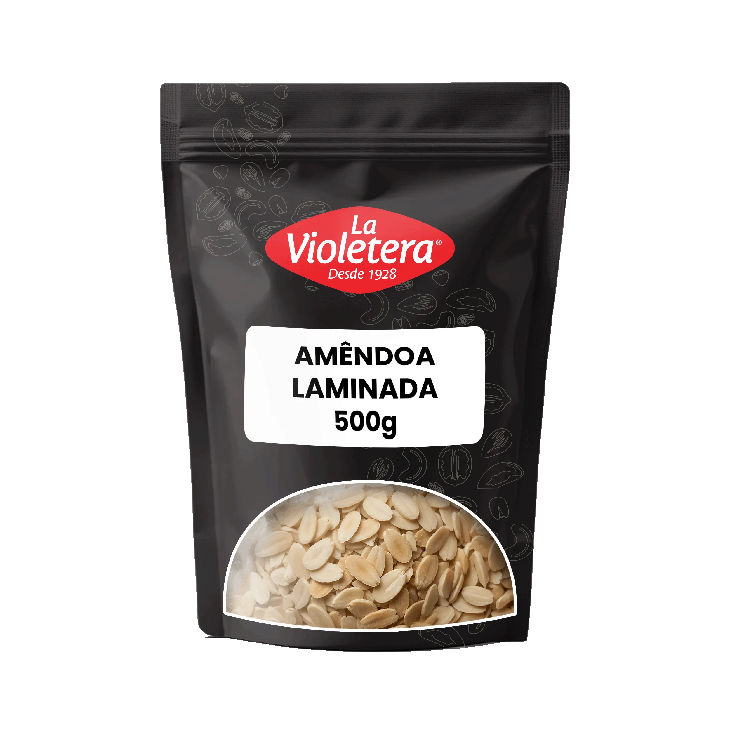 Amêndoa Laminada La Violetera Pacote 500g  