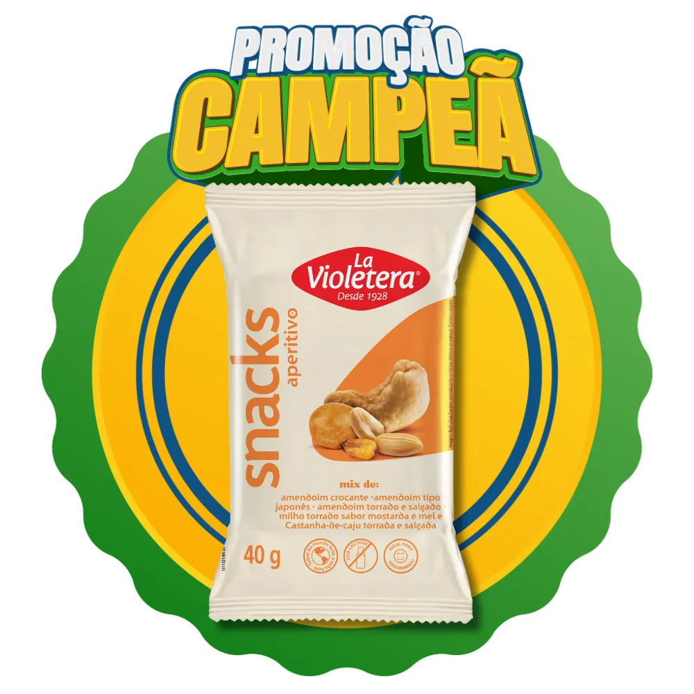 Snack Mix Aperitivo La Violetera 40g