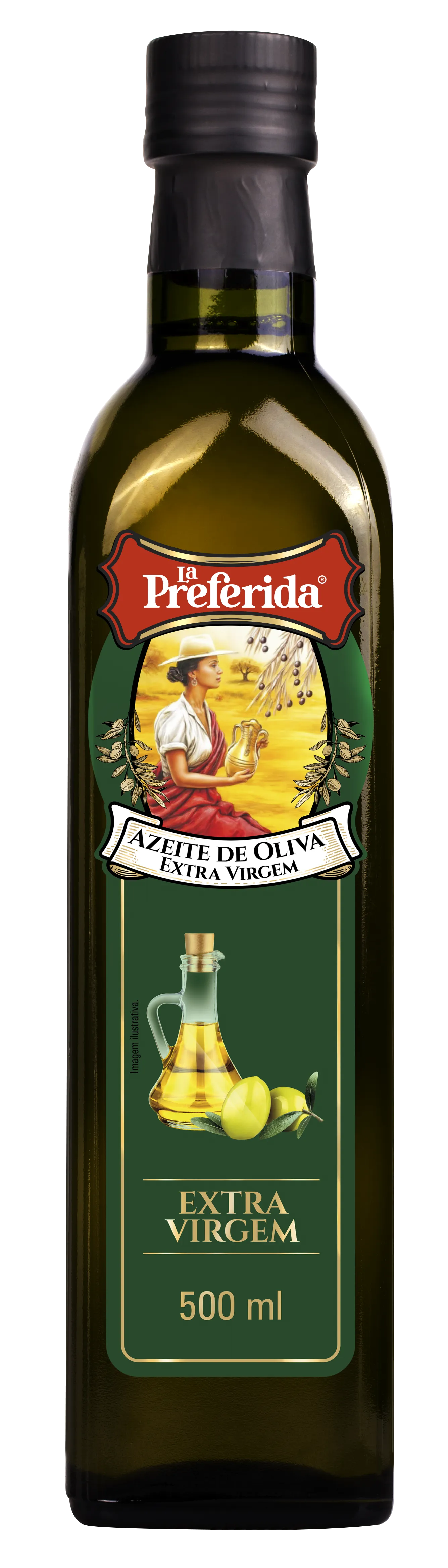 Azeite Oliva Extra Virgem La Preferida 500ml