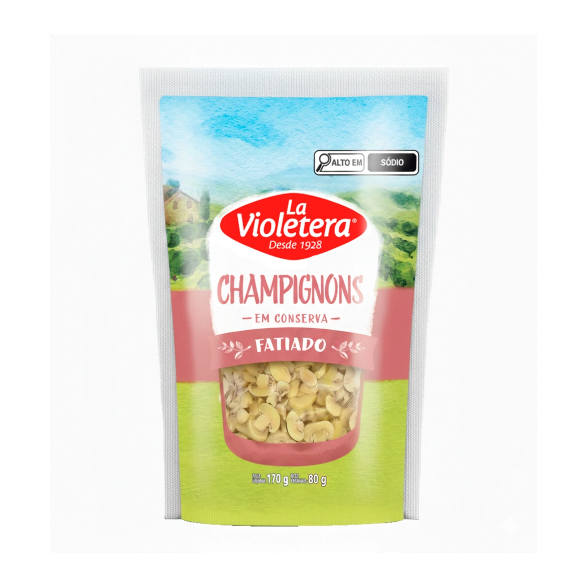 Cogumelo Fatiado La Violetera 80G