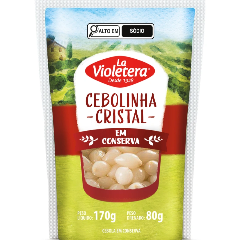 Cebolinha Cristal La Violetera Doy Pack 80G