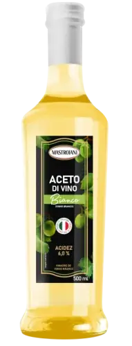 Aceto Vinho Branco Mastroiani 500ml