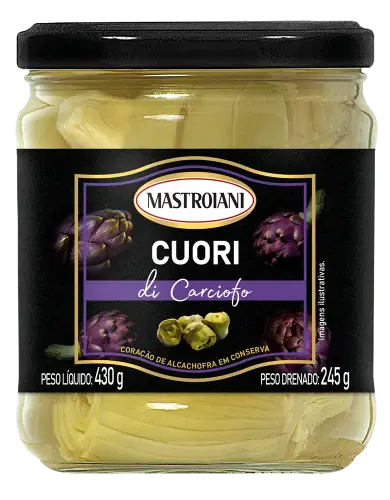 Coração de Alcachofra Mastroiani 245g