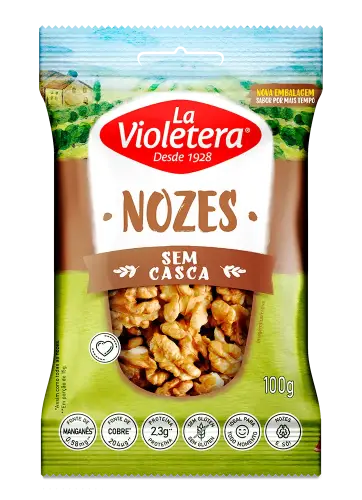 Nozes sem casca La Violetera 100g 