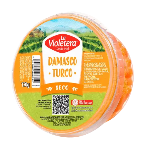 Damasco Seco Turco La Violetera 170g