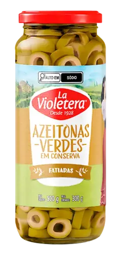 Azeitona Verde Fatiada La Violetera 300g