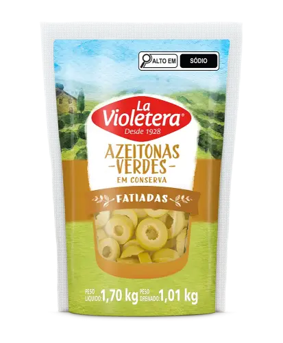 Azeitona Verde Fatiada La Violetera 1,01kg