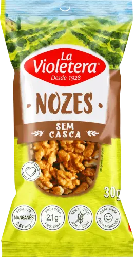 Nozes La Violetera Sem Caroço  30g