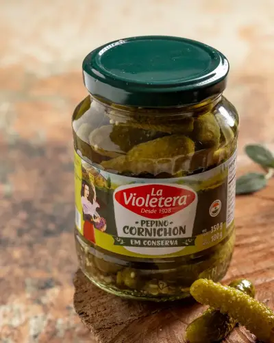 Pepino Cornichon La Violetera 180g