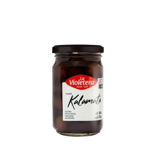 Azeitona Preta Com Caroço Kalamenta La Violetera 216G