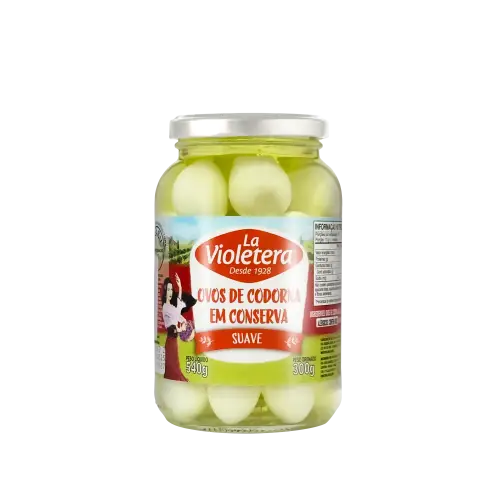 Ovos de Codorna La Violetera Pote 300G