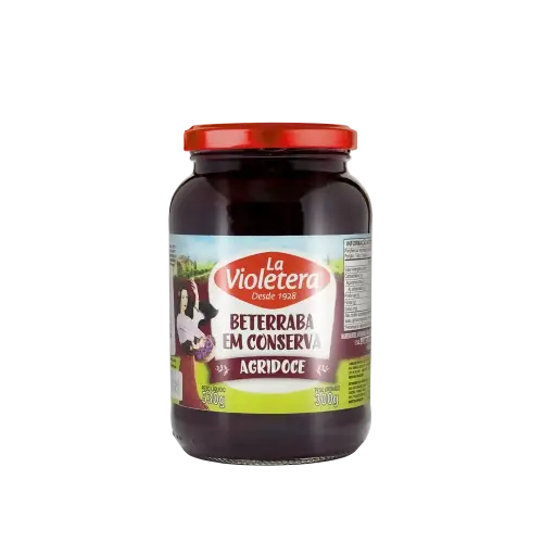Beterraba Agridoce La Violetera Pote 300G