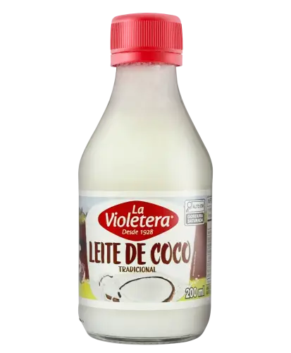 Leite de Coco La Violetera Vidro 200ML