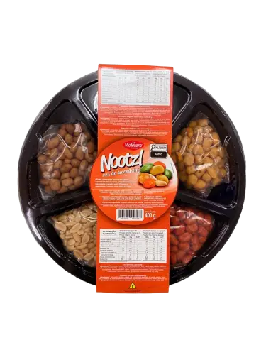 Bandeja Nootz La Violetera Mix Amendoim 400G  