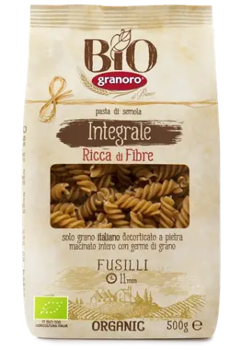 Pasta Grandi Fusilli Bio Granoro Pacote 500 g  