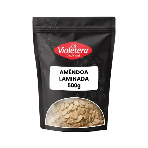 Amêndoa Laminada La Violetera Pacote 500g  