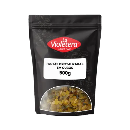 Fruta Cristalizada cubinho La Violetera 500g 