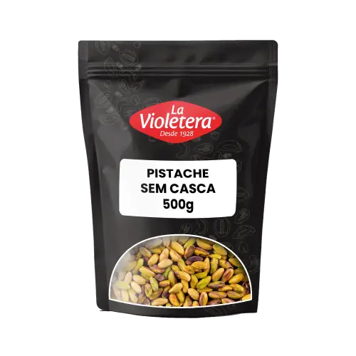 Pistache Natural Sem Casca La Violetera Pacote 500 g