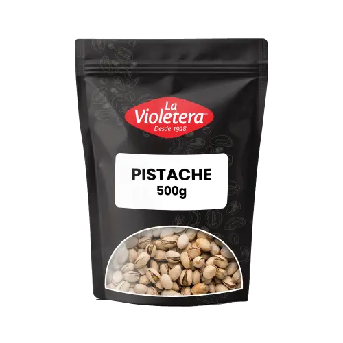 Pistache Torrado e Salgado Com Casca La Violetera Pacote 500 g
