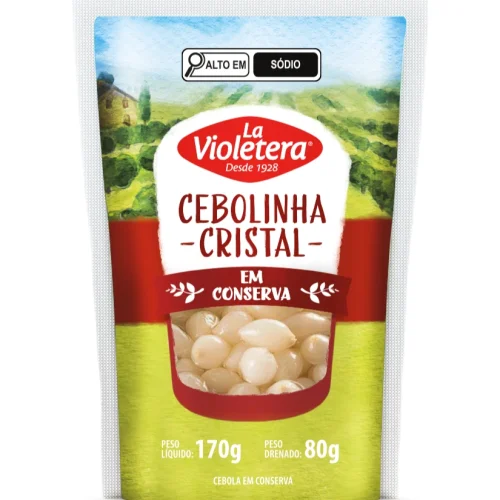 Cebolinha Cristal La Violetera Doy Pack 80G